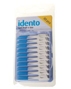 Idento Quick Brush´n´stick 30 stk (Blå) 