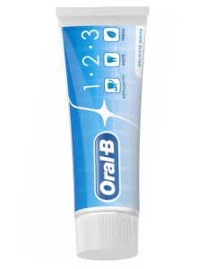 Oral B 123 Delicate White Tandpasta 100 ml