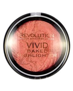 Makeup Revolution Vivid Baked Highlighter Rose Gold Lights 