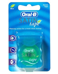 Oral B Satin Tape - Mynte - 25m 