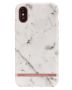 Richmond And Finch White Marble - Rose iPhone X/Xs Cover 