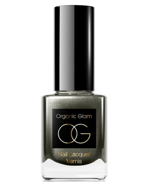 Organic Glam Deep Grey Nail Polish (U)