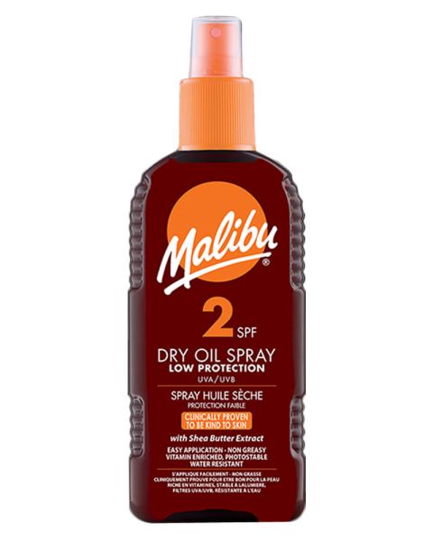 Malibu Dry Oil Sun Spray SPF 2