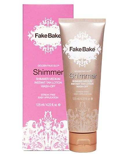 Fake Bake Shimmer, Shimmer Medium Instant Tan Lotion