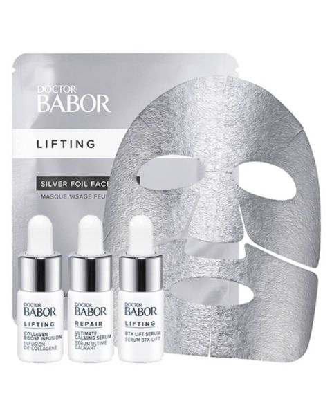 Doctor Babor Lifting Cellular Customized Silver Foil Face Mask