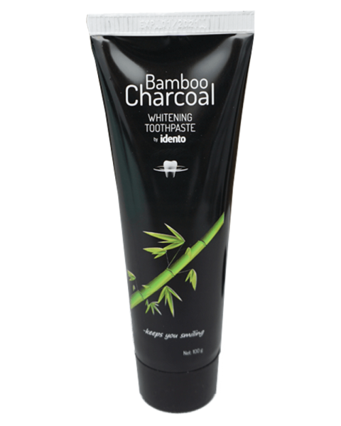 Idento Bamboo Charcoal Whitening Zahnpasta