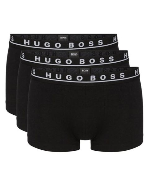 Hugo Boss 3er-Pack Boxer Trunks schwarz (Gr. S)