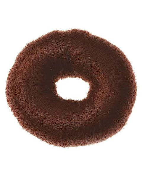 Sibel Hair Donut Ø8cm Rot/Braun Ref. 0910832-45