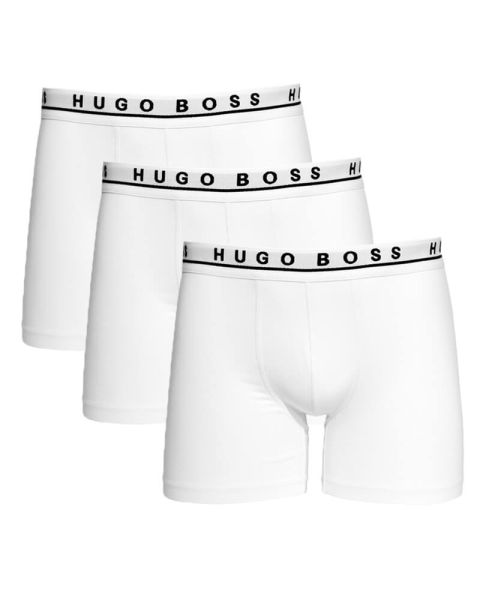 Hugo Boss 3er-Pack Boxer Shorts weiss (Gr. S)