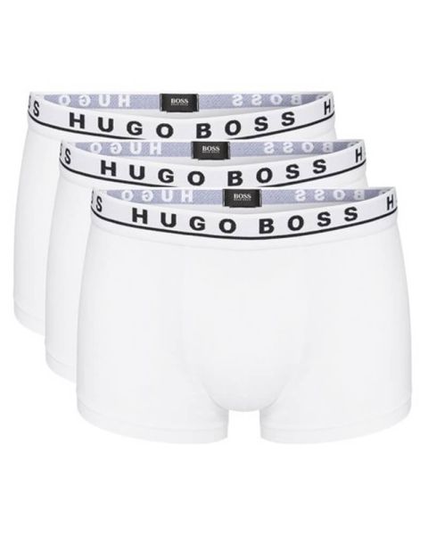 Hugo Boss 3er-Pack Boxer Trunks weiss (Gr. S)