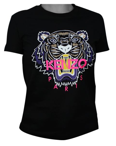 Kenzo Tiger Womans T-shirt Pink L