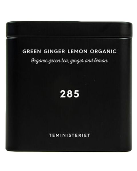 Teministeriet No 285 Green Ginger Lemon Organic Tin