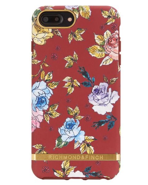 Richmond & Finch Red Floral Iphone 6/6s/7/8 Plus Cover