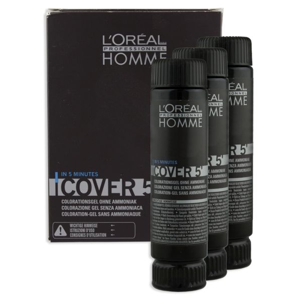 Loreal Homme Cover 5 Haarfarbe - Braun 4
