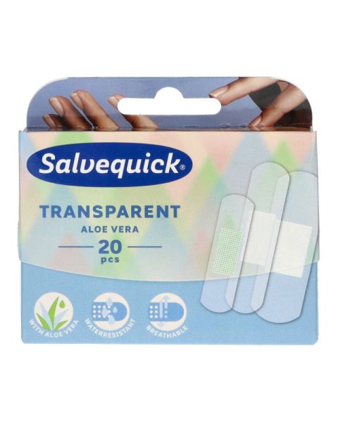 Salvequick Transparent Aloe Vera Band Aid