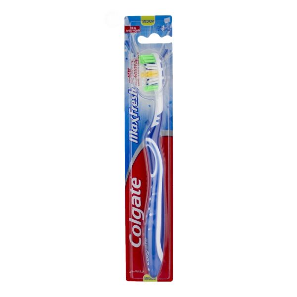 Colgate MaxFresh Tandbørste - Medium - Blå