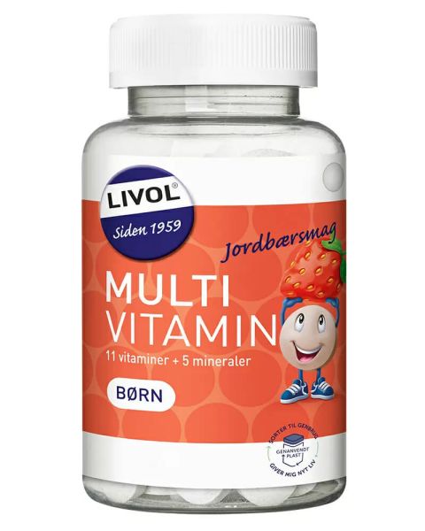 Livol Multivitamin Kids Strawberrytaste