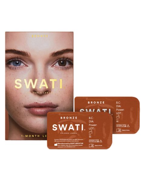 Swati 1-Monats-Kontaktlinsen Bronze