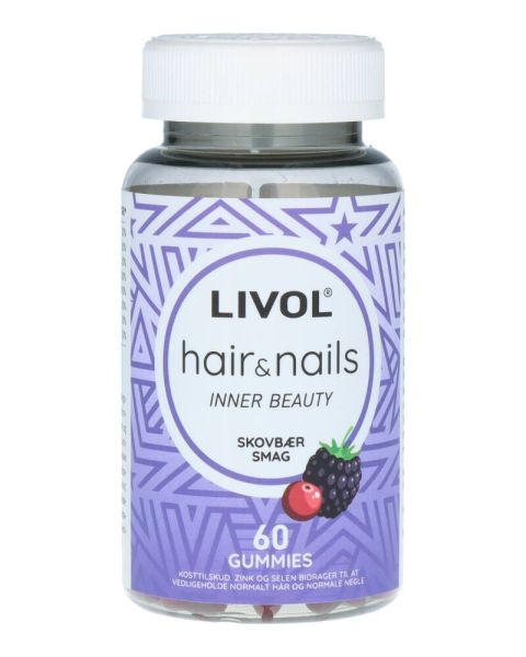 Livol Hair & Nails Inner Beauty Waldbeeren Gummies