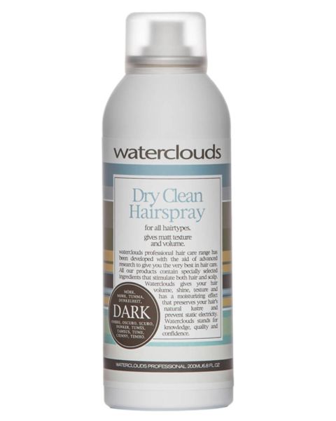 Waterclouds Dry Clean Hairspray - Dark (U)