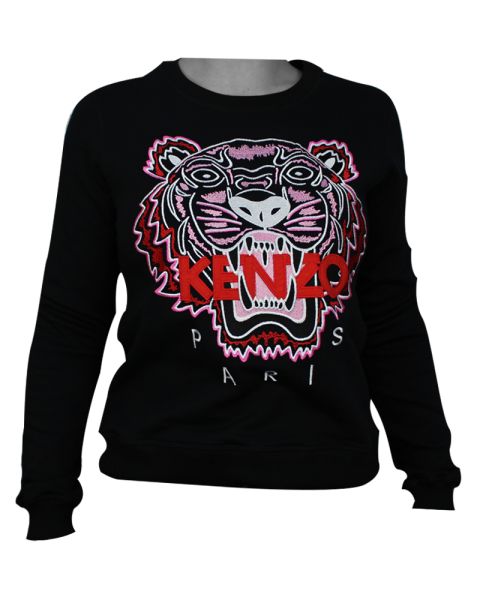 Kenzo Tiger Damen Sweatshirt Rot XL