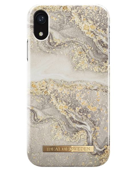 iDeal Of Sweden Cover Sparkle Greige Marble iPhone XR (U)