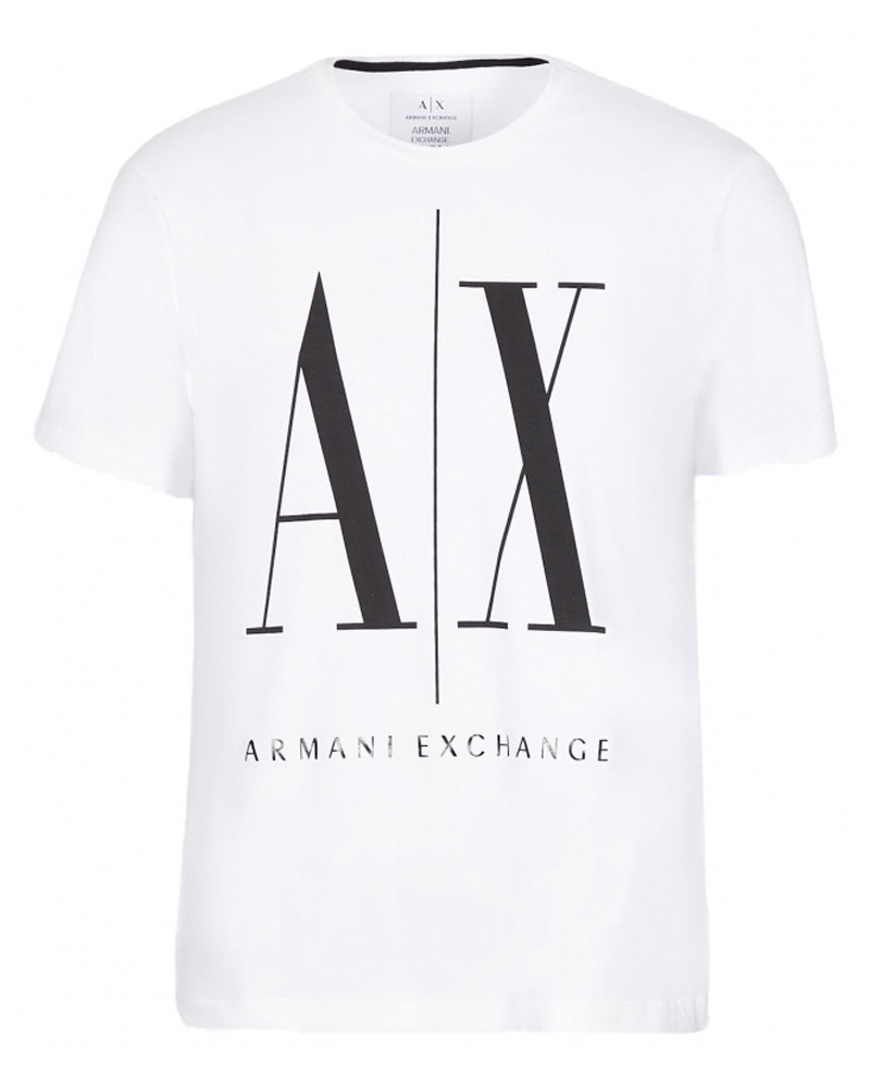 Armani Exchange Icon Period Mann T-Shirt Weiß XL