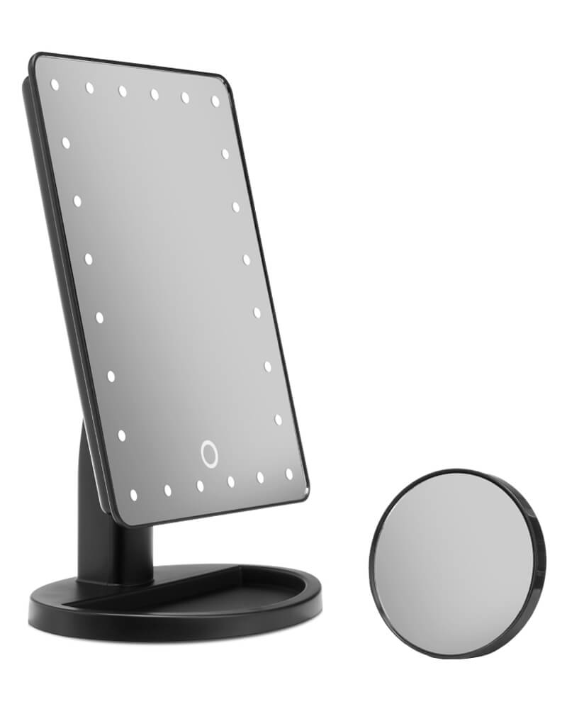 Gillian Jones Hollywood Mirror With Suction Cup Mirror & LED Ligh