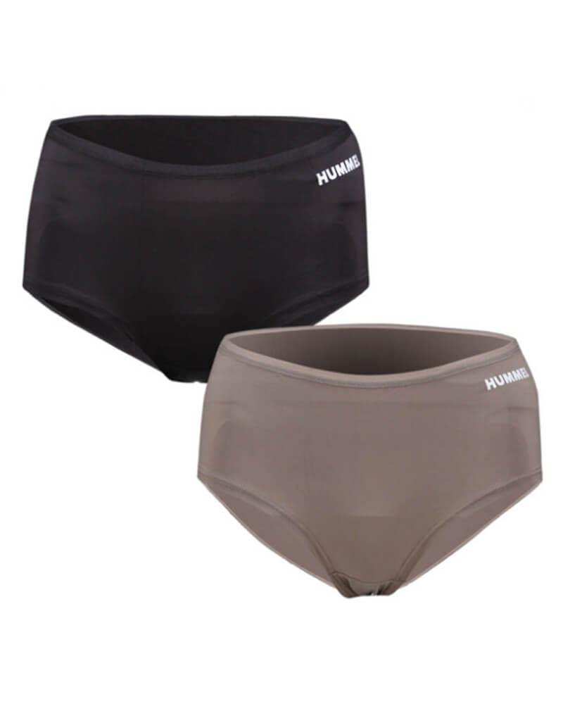 Hummel Smooth Hipster 2-pack Black/Brown L