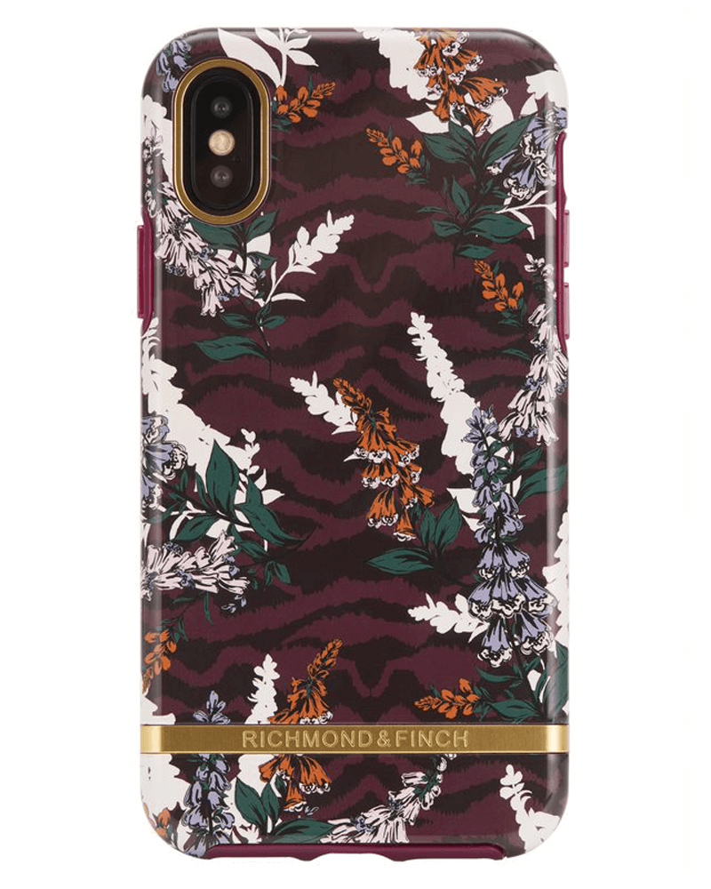Richmond & Finch Richmond And Finch Floral Zebra iPhone X/Xs Cover